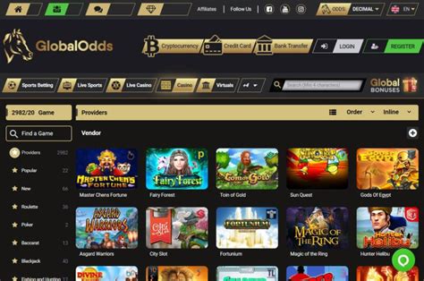 Globalodds casino Colombia